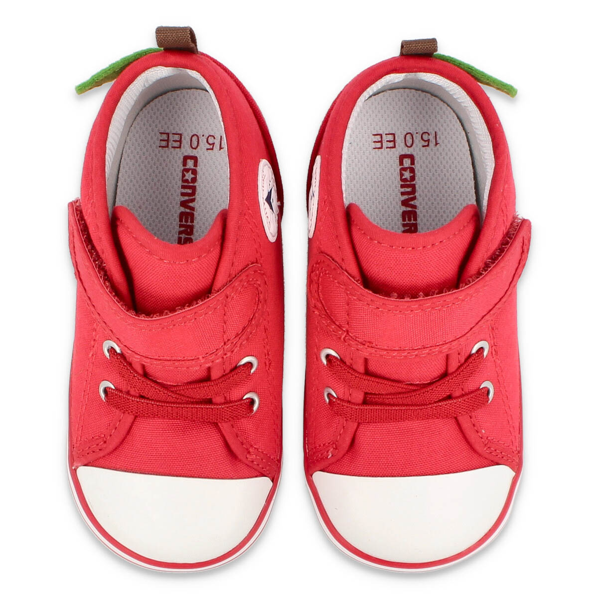 15時迄のご注文で即日発送可 CONVERSE BABY ALL STAR N FRUITY V-1 コンバース ベビー オールスター N フルーティー V-1 子ども AKARINGO レッド 37302360 2