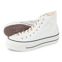 15時迄のご注文で即日発送可 CONVERSE ALL STAR (R) LIFTED HI コンバース オールスター (R) リフテッド HI メンズ レディース スニーカー ハイカット WHITE ホワイト 31309412