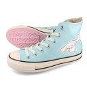 y}\SALEz 15̂ő CONVERSE ALL STAR (R) CINNAMOROLL HI Ro[X I[X^[ (R) Vi[ nC fB[X nCJbg LIGHT BLUE u[ 31309770