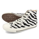 yvCX_Ez 15̂ő CONVERSE ALL STAR ZEBRAFUR HI Ro[X I[X^[ [ut@[ HI Y fB[X Xj[J[ nCJbg OFF WHITE zCg 31310370