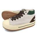 15̂ő CONVERSE ALL STAR (R) BOARDERSTAR TTT MSW MID Ro[X I[X^[ (R) {[_[X^[ eB[ MID Y fB[X Xj[J[ ~bhJbg WHITE/GREEN/BROWN zCg 31310840