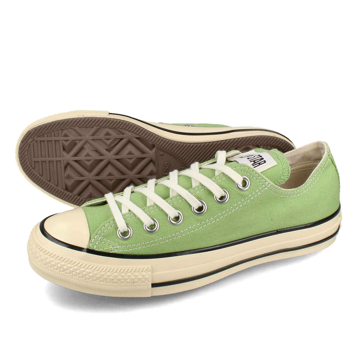  15時迄のご注文で即日発送可 CONVERSE ALL STAR US AGEDCOLORS OX コンバース オールスター US エイジドカラーズ OX メンズ レディース スニーカー ローカット PISTACHIO グリーン 31310941