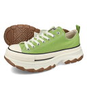 15̂ő CONVERSE ALL STAR (R) TREKWAVE OX Ro[X I[X^[ (R) gbNEG[u OX Y fB[X Xj[J[ [Jbg LIGHT GREEN O[ 31311961