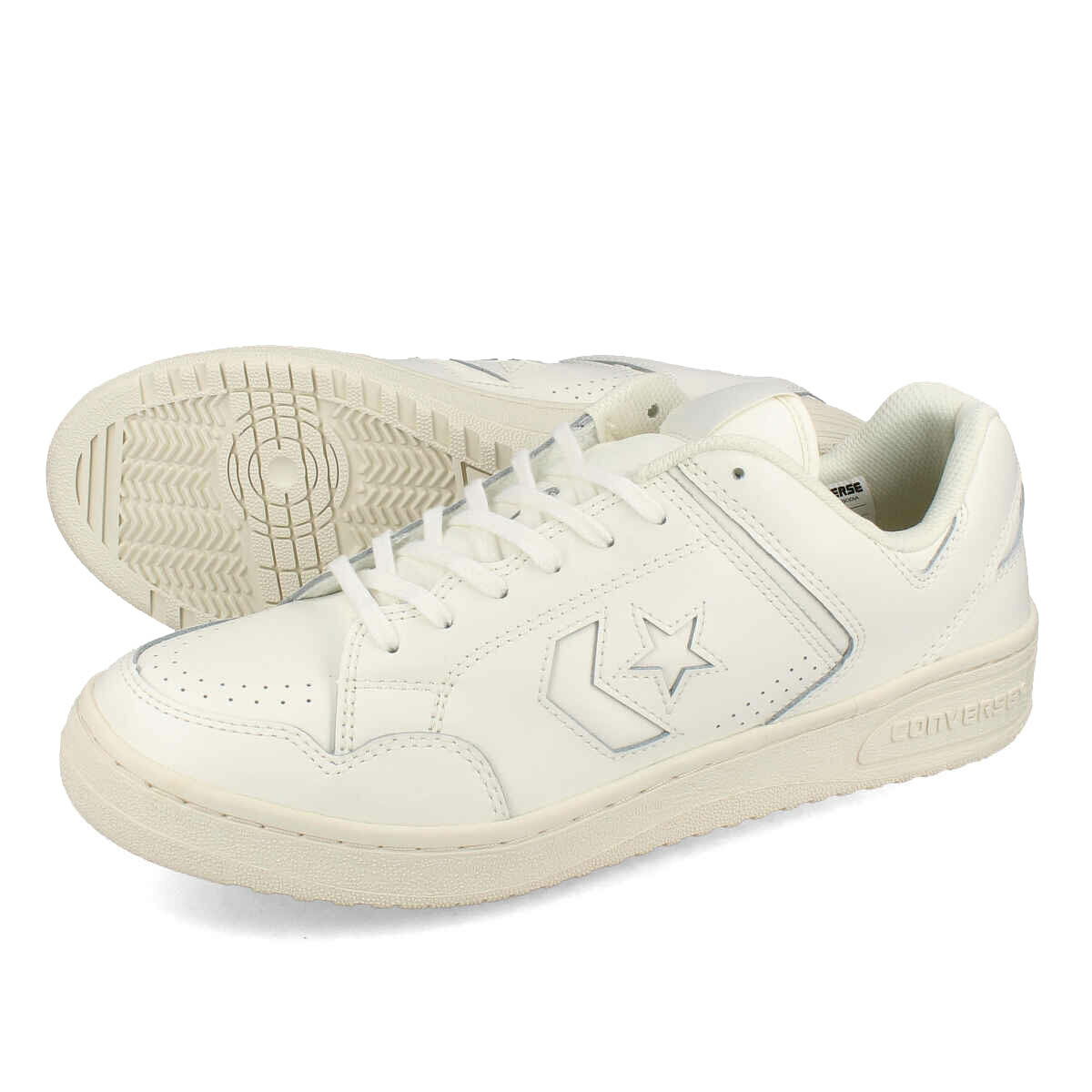 15時迄のご注文で即日発送可 CONVERSE WEAPON OX コンバース ウエポン OX メンズ レディース スニーカー ローカット WHITE ホワイト 34201751