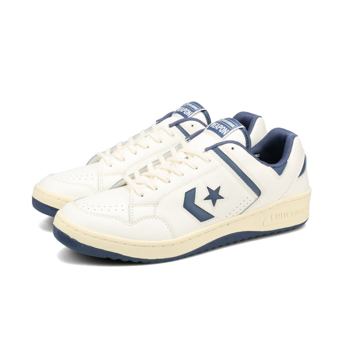 【プライスダウン】 CONVERSE WEAPON CC OX コンバース ウエポン CC OX メンズ レディース スニーカー ローカット WHITE/NAVY ホワイト 34201950