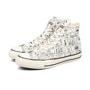 CONVERSE ALL STAR AGED CP HI / DORAEMON コンバース オールスター エイジド CP HI / ドラえもん メンズ レディース スニーカー ハイカット OFF WHITE ホワイト 31314980