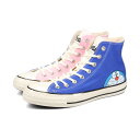 CONVERSE ALL STAR AGED FP HI / DORAEMON コンバース オールスター エイジド FP HI / ドラえもん メンズ レディース スニーカー ハイカット BLUE/WHITE/PINK ブラック 31315000