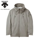 15̂ő DESCENTE ALLTERRAIN HARD SHELL JACKET CREAS fTg IeC n[h VF WPbg NAX Y fB[X AE^[ WPbg CHROME GREY O[ DAMXGK30