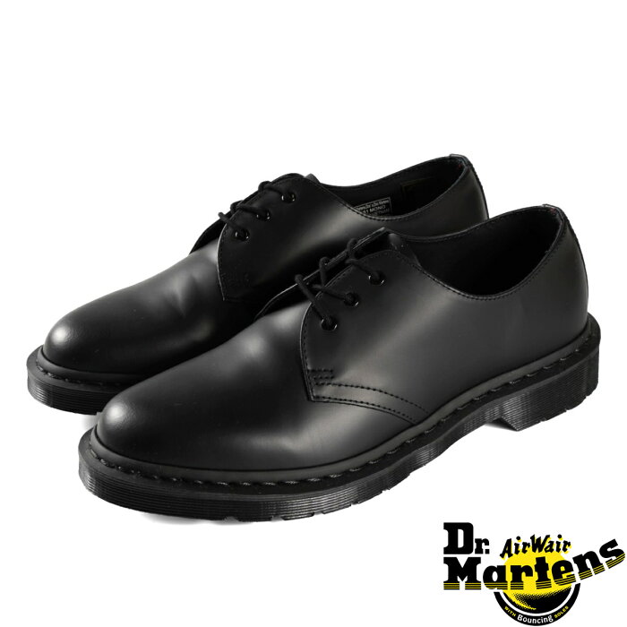 Dr.Martens 1461 3EYE GIBSON SHOES R14345001 【メンズ】【レディース】 ドクターマーチン 3アイレット ギブソンシューズ BLACK MONO