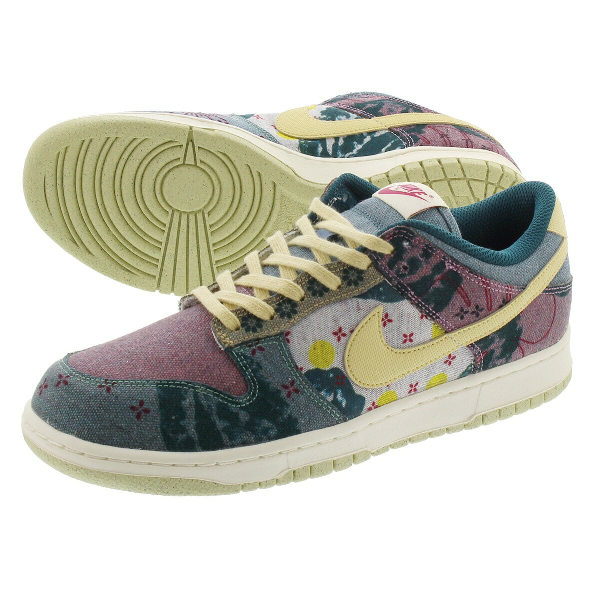 【ビッグ・スモールサイズ】 NIKE DUNK LOW SP 【COMMUNITY GARDEN】 ナイキ ダンク ロー SP MULTI COLOR/MIDNIGHT TURQUOISE/CARDINAL RED/LEMON WASH cz9747-900