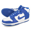 15時迄のご注文で即日発送可 NIKE DUNK HIGH RETRO ナイキ ダンク ハイ レトロ WHITE/GAME ROYAL dd1399-102