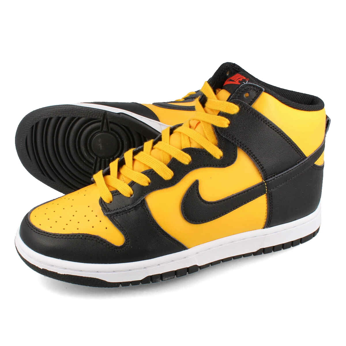 15時迄のご注文で即日発送可 NIKE DUNK HIGH RETRO 【REVERSE GOLDENROD】 ナイキ ダンク ハイ レトロ メンズ ハイカット リバースゴールデンロッド UNIVERSITY GOLD/BLACK/WHITE ゴールド ブラック dd1399-700