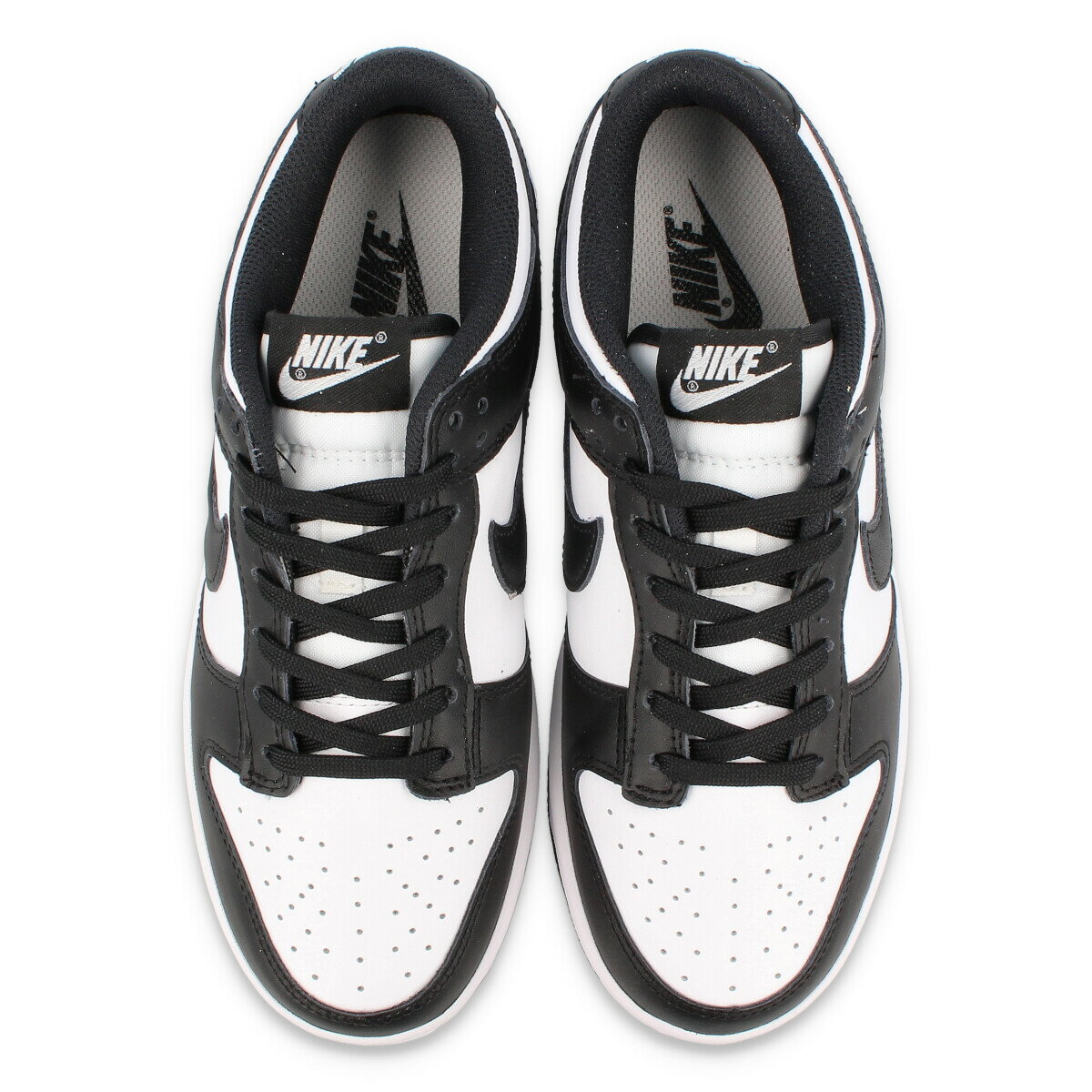 15時迄のご注文で即日発送可 NIKE WMNS DUNK LOW ナイキ ウィメンズ ダンク ロー レディース スニーカー ローカット WHITE/BLACK/WHITE ブラック ホワイト DD1503-101 2