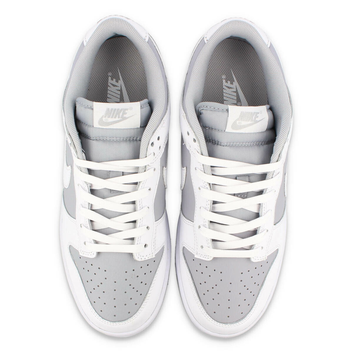 15時迄のご注文で即日発送可 NIKE DUNK LOW RETRO ナイキ ダンク ロー レトロ メンズ スニーカー ローカット WOLF GREY/WHITE/WOLF GREY/WHITE グレー ホワイト DJ6188-003 2