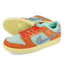 15܂ł̂ő NIKE SB DUNK LOW PRO PRM iCL SB _N [ v PRM Y Xj[J[ [Jbg ORANGE/NOISE AQUA/EMERALD RISE IW dv5429-800