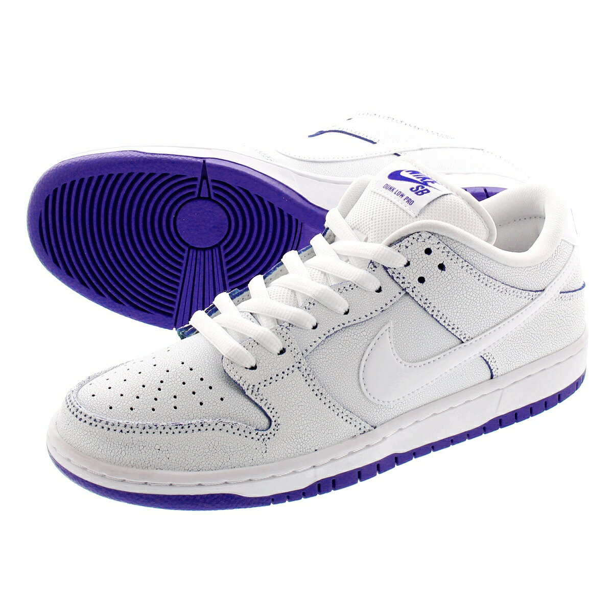 【ビッグ・スモールサイズ】 NIKE SB ZOOM DUNK LOW PRO PRM ナイキ SB ズーム ダンク ロー プロ プレミアム WHITE/WHITE/GAME ROYAL cj6884-100