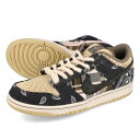 15̂ő NIKE SB DUNK LOW PRM QS yTRAVIS SCOTTz iCL SB _N [ v~A QS BLACK/BLACK/PARACHUTE BEIGE ct5053-001