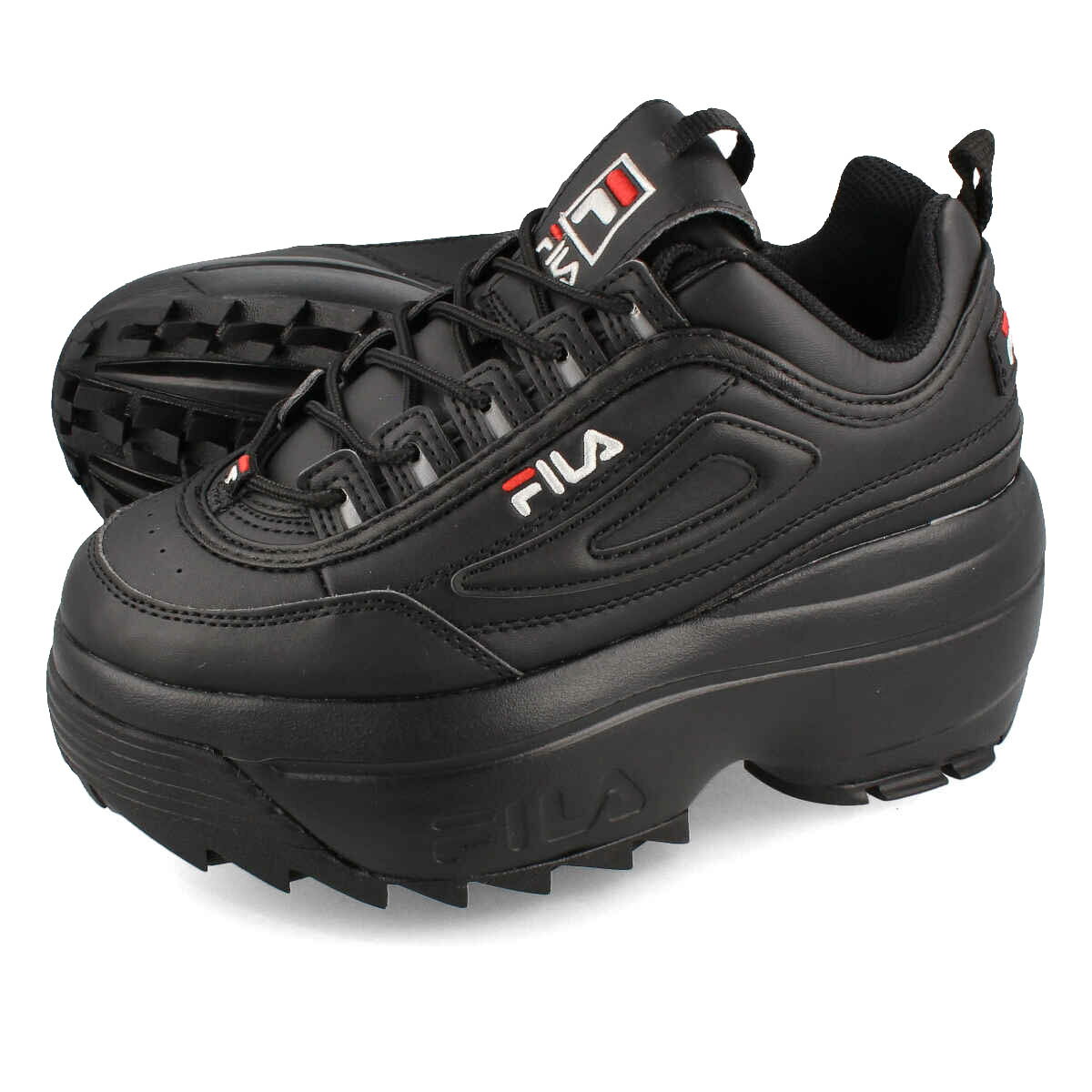 FILA DISRUPTOR II WEDGE WMNS フィラ ディスラプター 2 ウェッジ ウィメンズ BLACK F0425 3032