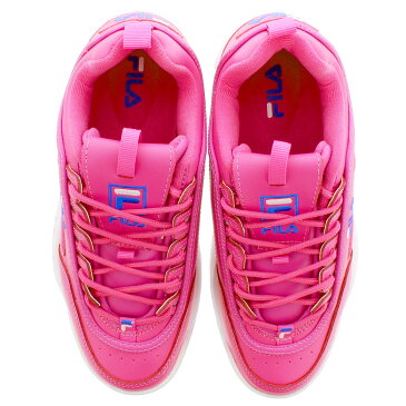 【毎日がお得！値下げプライス】 FILA DISRUPTOR II PREMIUM WMNS フィラ ディスラプター 2 プレミアム ウィメンズ MAGENTA/WHITE/BLUE f0499-0956