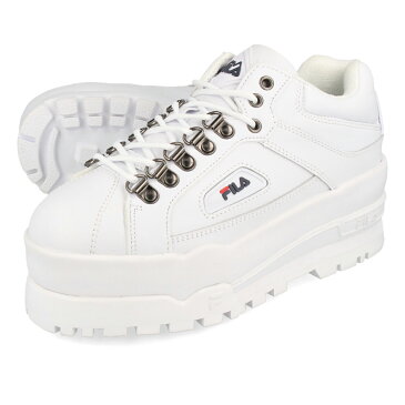 【毎日がお得！値下げプライス】FILA TRAILBLAZER WEDGE フィラ トレイルブレイザー ウェッジ WHITE/NAVY/RED WSS21031 100