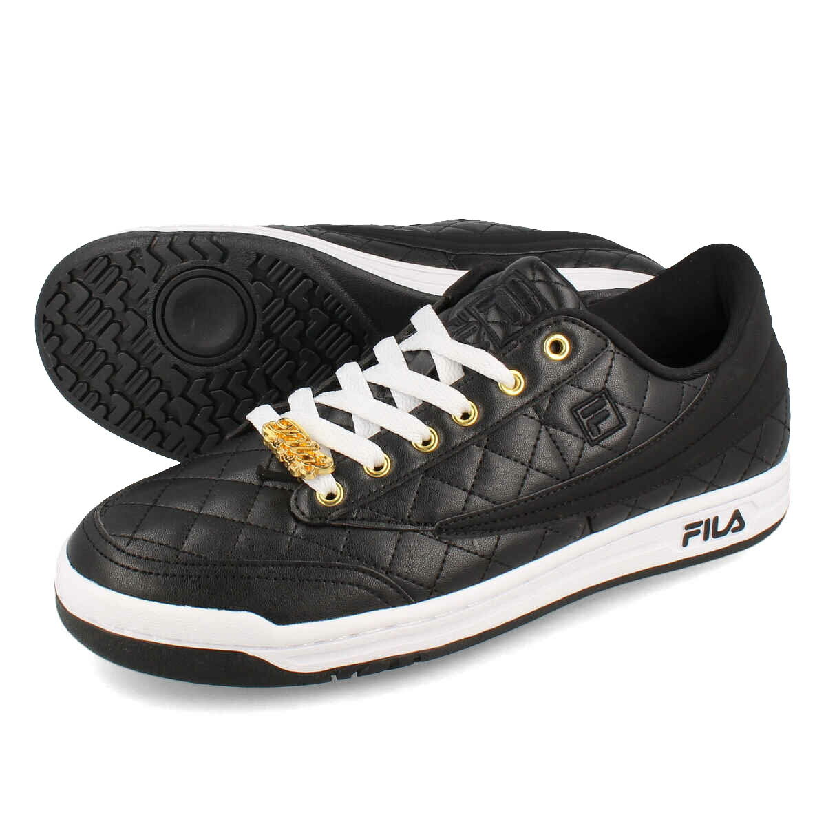 【お買い物マラソンSALE】 15時迄のご注文で即日発送可 FILA TENNIS 88 JP THE WAVY フィラ テニス 88 JP THE WAVY メンズ スニーカー ローカット BLACK ブラック MSS24037-003 1