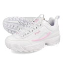 15̂ő FILA DISRUPTOR II PREMIUM tB fBXv^[ 2 v~A fB[X Xj[J[ [Jbg WHITE/PIROUETTE/WHITE zCg USS24063-155