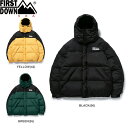 【プライスダウン】 15時迄のご注文で即日発送可 FIRST DOWN BUGGY DOWN JACKET ファーストダウン バギー ダウン ジャケット メンズ アウター 上着 秋冬 BLACK YELLOW GREEN 3色展開 F342503C