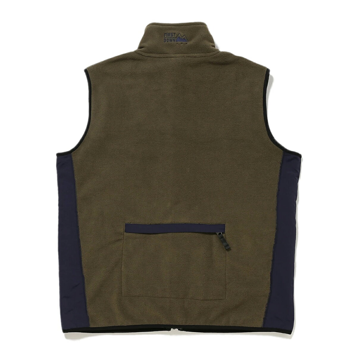 【プライスダウン】 15時迄のご注文で即日発送可 FIRST DOWN MICRO FLEECE VEST ファーストダウン マイクロ フリース ベスト メンズ レディース アウター ベスト GREEN グリーン f542017-52 2