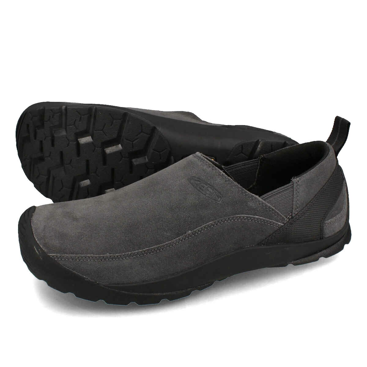 15時迄のご注文で即日発送可 KEEN MEN JASPER SLIP-ON キーン ジャスパー スリップオン メンズ スリッポン MAGNET/BLACK ブラック 1027879