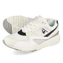 【プライスダウン】 15時迄のご注文で即日発送可 le coq sportif LCS R800 Z1 ルコック スポルティフ LCS R 800 Z1 IVORY/BLACK QL1TJC15IB