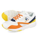 【プライスダウン】 15時迄のご注文で即日発送可 le coq sportif LCS R800 Z1 ルコック スポルティフ LCS R 800 Z1 WHITE/ORANGE QL1TJC15WO