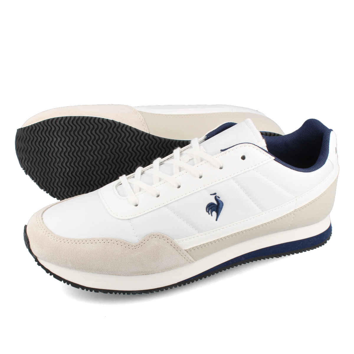 ڥץ饤 15Τʸ¨ȯ le coq sportif LCS CHATELET II 륳å ݥƥ LCS ȥ II  ǥ åWHITE/NAVY ۥ磻 ql1vjc16wn