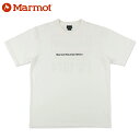 Marmot MMW COLLECTION LOGO-T マーモット MMW コレクション ロゴ Tシャツ メンズ レディース 半袖Tシャツ BWT ホワイト TSSMC404-BWT