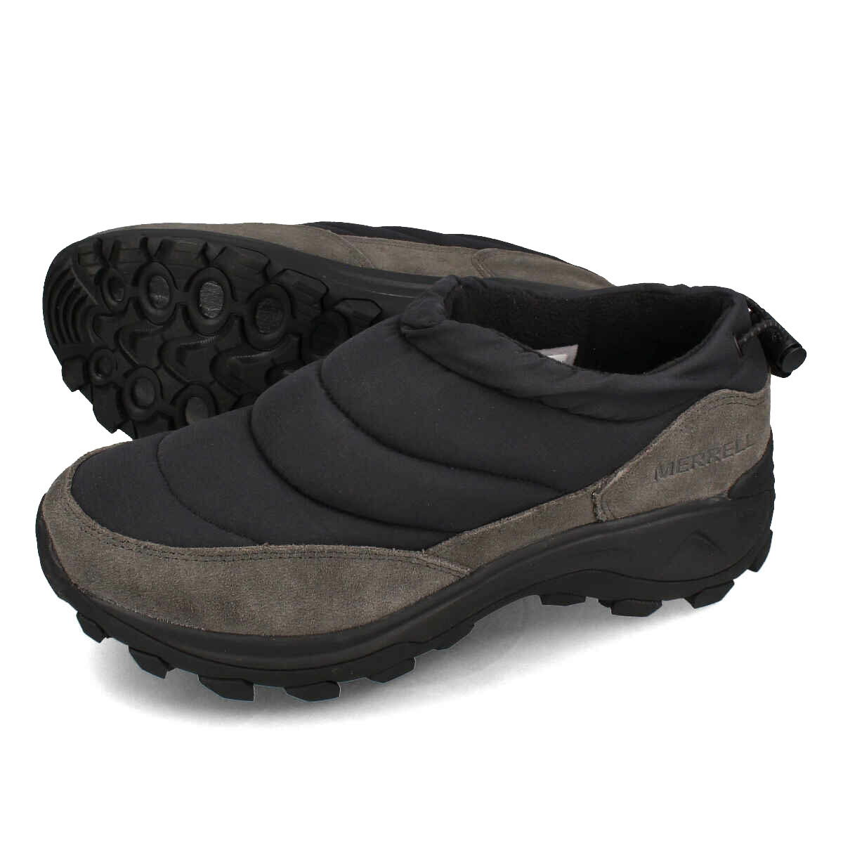 楽天LOWTEX PLUS【お買い物マラソンSALE】 15時迄のご注文で即日発送可 MERRELL WINTER MOC ZERO メレル ウィンター モック ゼロ メンズ レディース スニーカー ローカット BLACK ブラック j005601