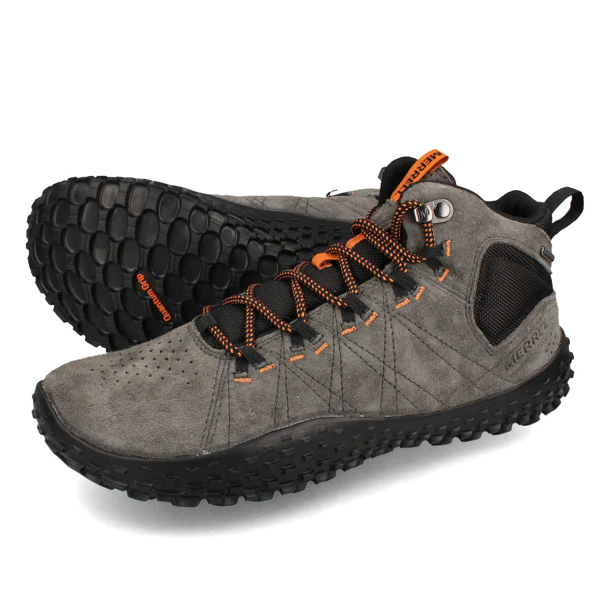 15時迄のご注文で即日発送可 MERRELL WRAPT MID WATERPROOF メレル ラプト ミッド ウォータープルーフ メンズ スニーカー ミッドカット GRANITE グレー j036001