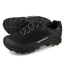 【プライスダウン】 15時迄のご注文で即日発送可 MERRELL MOAB SPEED STORM GORE-TEX (R) メレル モアブ スピード ストーム ゴアテックス (R) メンズ ローカット BLACK/BLACK ブラック j067549