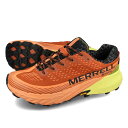 15時迄のご注文で即日発送可 MERRELL AGILITY PEAK 5 GORE-TEX メレル アジリティー ピーク 5 ゴアテックス メンズ スニーカー ローカット CLAY/MELON オレンジ J068101