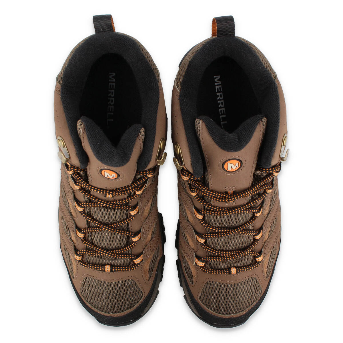 15時迄のご注文で即日発送可 MERRELL MOAB 3 SYNTHETIC MID GORE-TEX WIDE WIDTH メレル モアブ 3 シンセティック ミッド ゴアテックス ワイド ワイズ メンズ スニーカー ミッドカット EARTH ブラウン j500253w 2