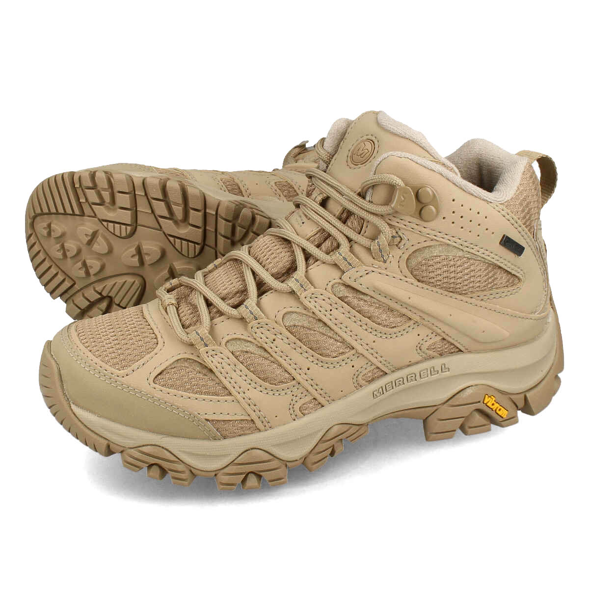 15時迄のご注文で即日発送可 MERRELL MOAB 3 SYNTHETIC MID GORE-TEX W メレル モアブ 3 シンセティック ミッド ゴアテックス ウィメンズ レディース スニーカー ミッドカット INCENSE/INCENSE ベージュ J500416