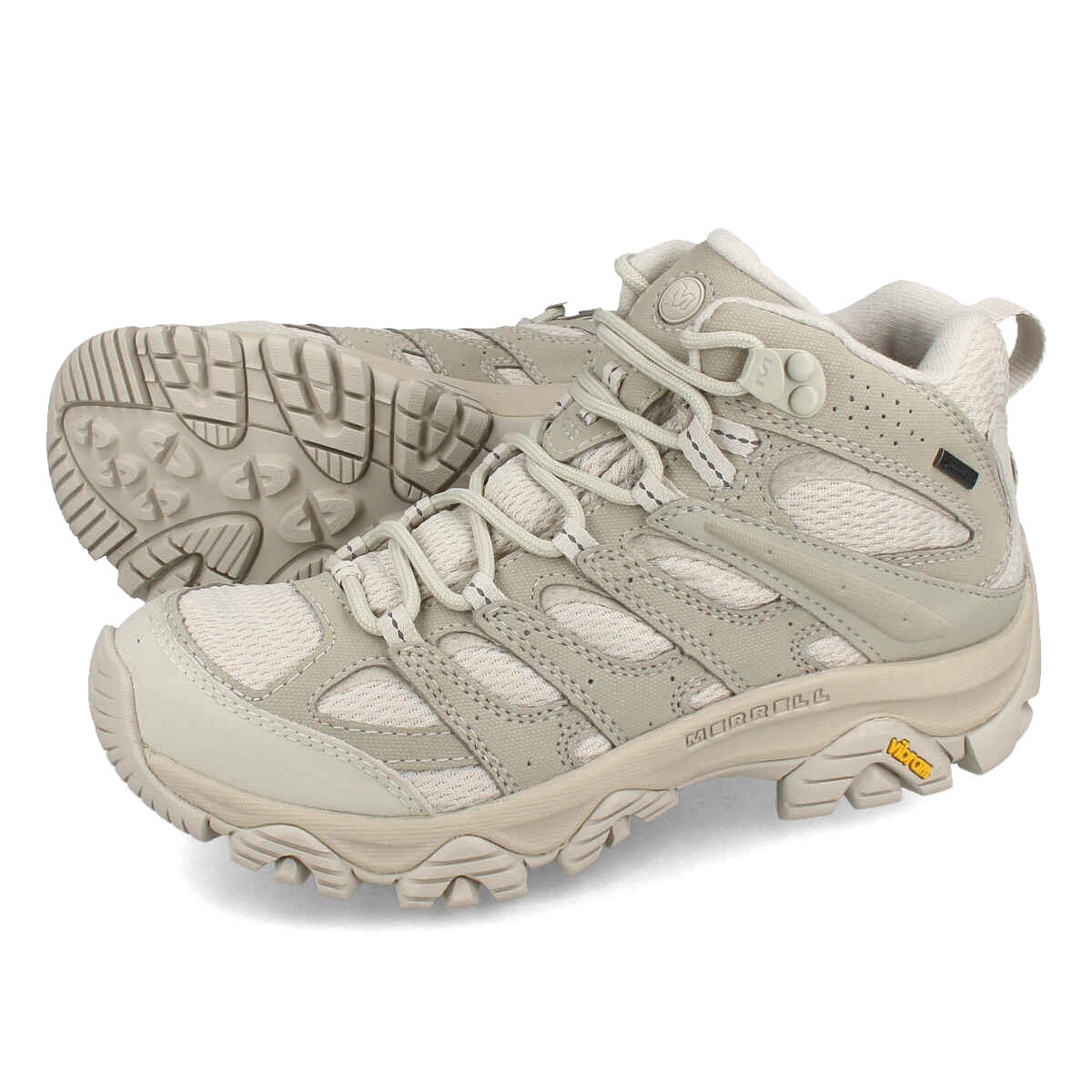 15時迄のご注文で即日発送可 MERRELL MOAB 3 SYNTHETIC MID GORE-TEX W メレル モアブ 3 シンセティック ミッド ゴアテックス ウィメンズ レディース スニーカー ミッドカット BIRCH/BIRCH ホワイト J500420