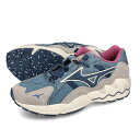 15̂ő MIZUNO WAVE RIDER 1 ~Ym EG[u C_[ 1 Y Xj[J[ [Jbg DENIM BLUE/INDIGO/WINE u[ d1ga238001