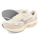 15̂ő MIZUNO WAVE RIDER B ~Ym EG[u C_[ B Y Xj[J[ [Jbg OFF WHITE/GREY zCg D1GA330909