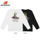  NEW BALANCE ATHLETICS LEGACIES PERFECTION L/S TEE ニューバランス アスレチックス レガシーグラフィック ルーテッド ロングスリーブ Tシャツ BLACK ブラック WHITE ホワイト 2色展開 