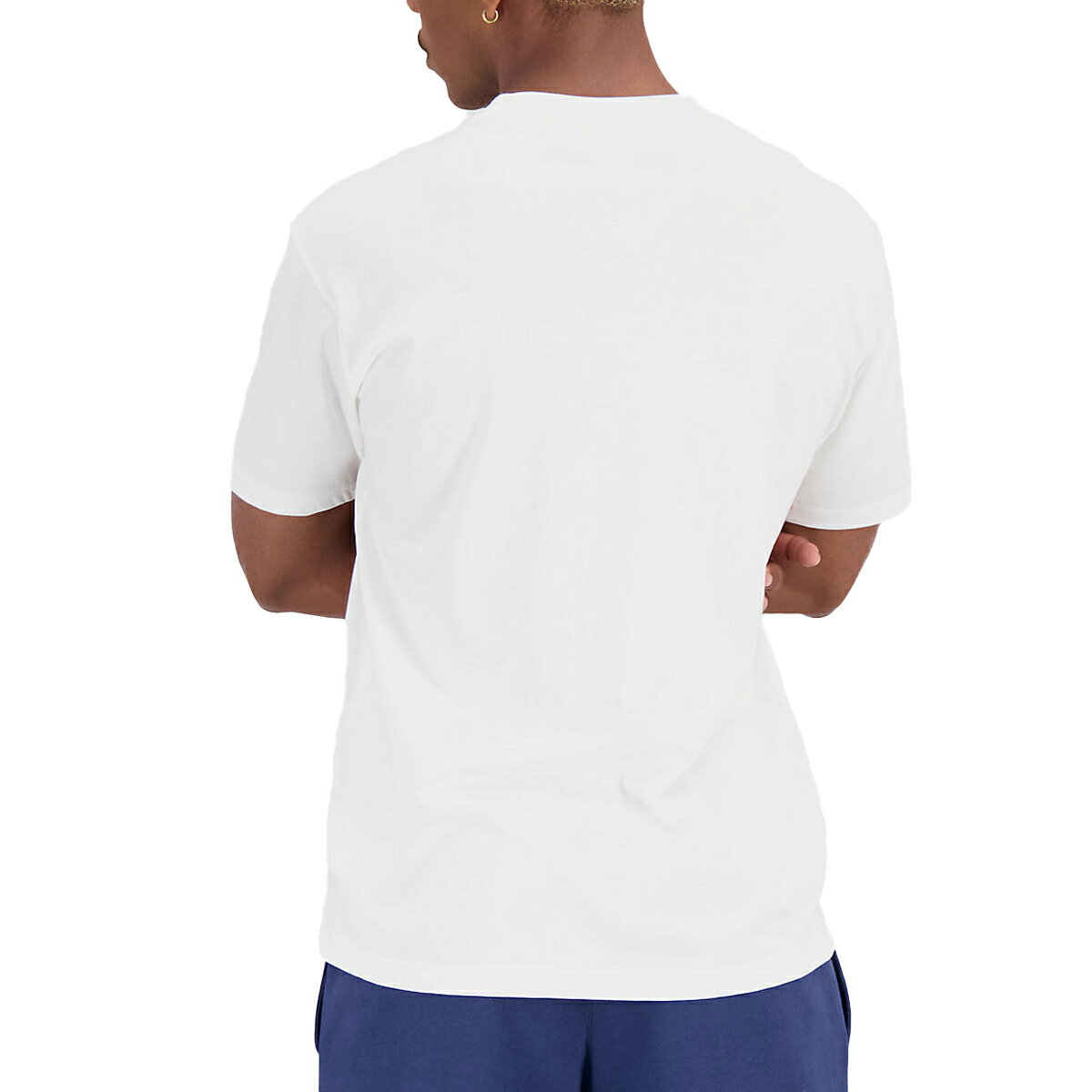 【プライスダウン】 15時迄のご注文で即日発送可 NEW BALANCE NB CAF NB S/S TEE ニューバランス NB CAF NB ショートスリーブ Tシャツ ホワイト ブラウン mt31560 3