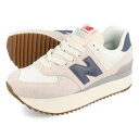 15̂ő NEW BALANCE 574+ QA j[oX 574+ QA fB[X Xj[J[ [Jbg LIGHT GRAY O[ WL574ZQA