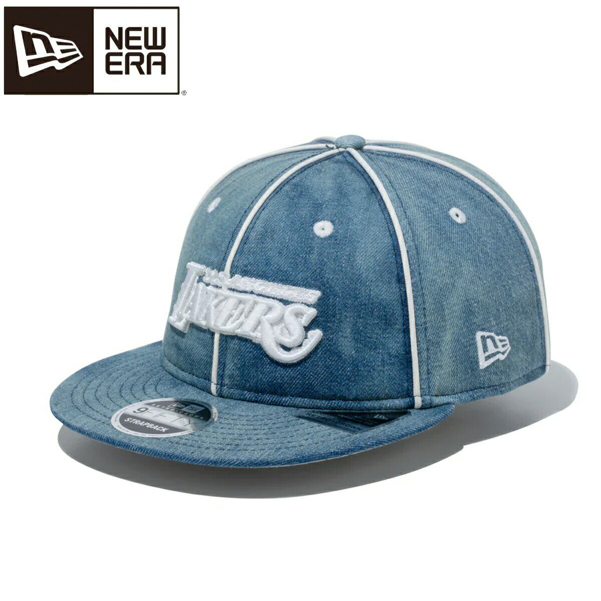 NEW ERA RC 9FIFTY LOS ANGELES LAKERS ニューエラ RC 9FIFTY ロサンゼルス・レイカーズ WASHED DENIM 13515713 1