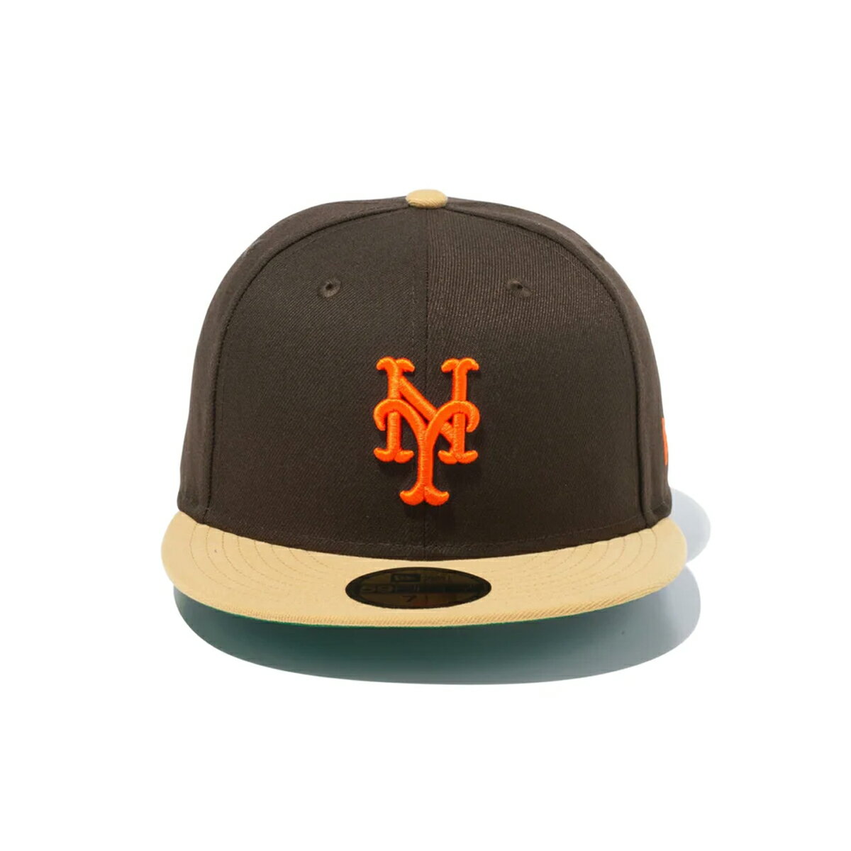 15時迄のご注文で即日発送可 NEW ERA 59FIFTY NEW YORK METS Powered by GORO NAKATSUGAWA（min-nano） ニューエラ 59FIFTY ニューヨーク・メッツ 中津川吾郎 ミンナノ メンズ レディース 帽子 キャップ BROWN/BRONZE ブラウン 14124658 3