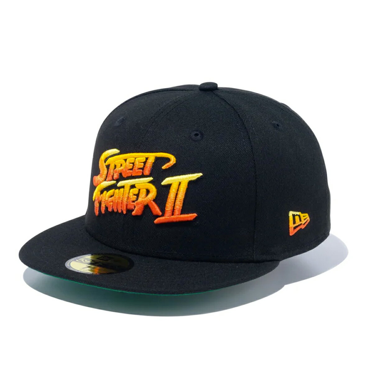 15時迄のご注文で即日発送可 NEW ERA 59FIFTY STREET FIGHTER II TITLE LOGO ニューエラ 59FIFTY ストリートファイターII タイトルロゴ メンズ レディース 帽子 BLACK ブラック 14125311 2