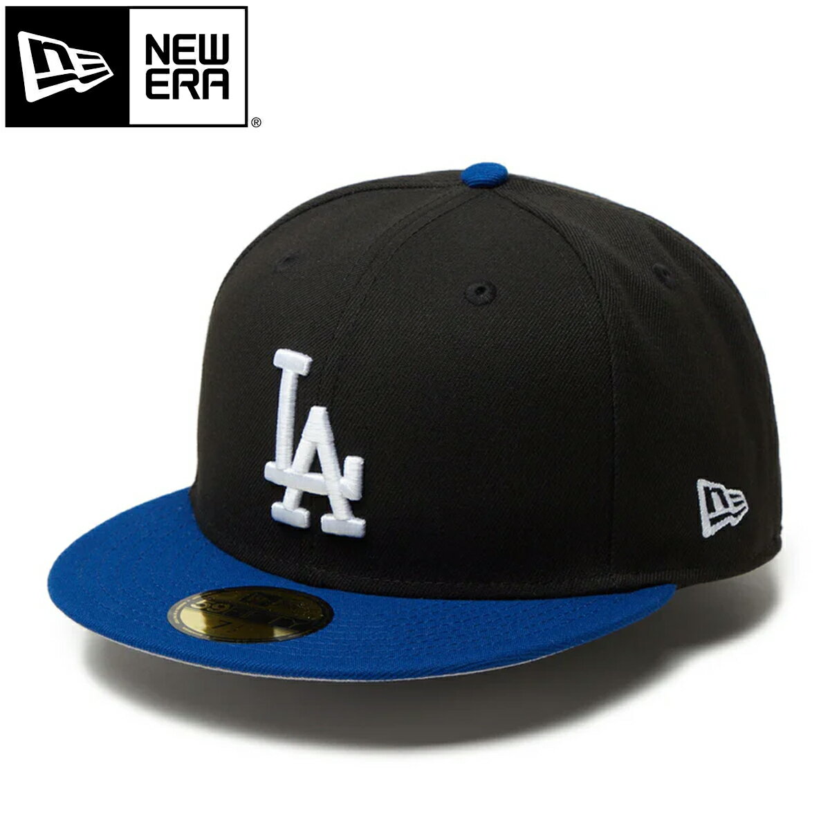 【プライスダウン】 NEW ERA 59FIFTY LOS ANGELES DODGERS Powered by GORO NAKATSUGAWA（min-nano） ニューエラ RC 59FIFTY ロサンゼルス・ドジャース 中津川吾郎 ミンナノ メンズ レディース 帽子 キャップ BLACK/LIGHTROYAL ブラック 14346957 [1]