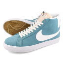 【プライスダウン】 NIKE SB ZOOM BLAZER MID ナイキ SB ズーム ブレザー ミッド メンズ スニーカー ミドルカット CERULEAN/WHITE/CERULEAN/WHITE ブルー ホワイト 864349-404(4)
